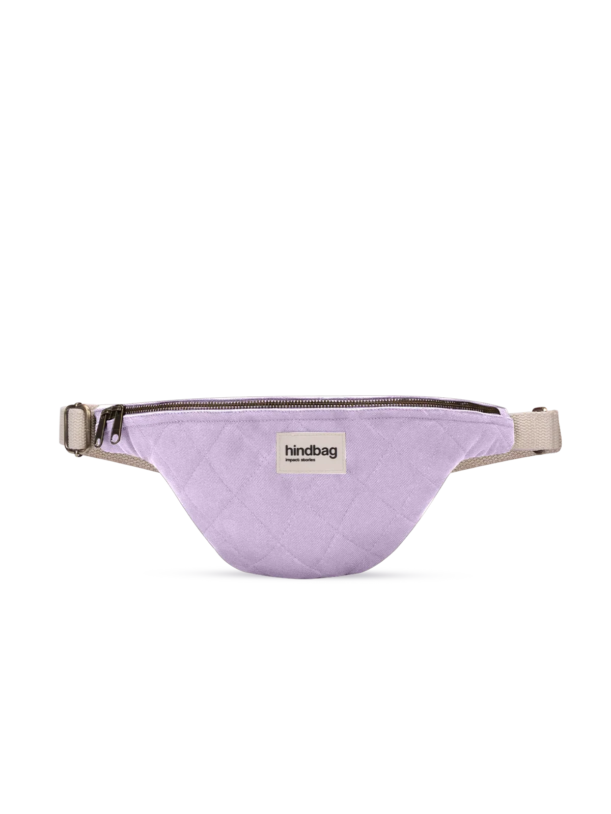 Quilted belt bag Olivia Lilac