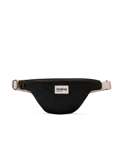 Olivia Quilted Belt Bag Black