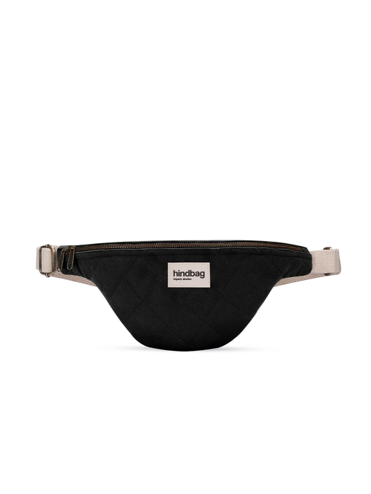 Olivia Quilted Belt Bag Black