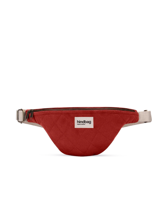 Olivia Terracotta Quilted Belt Bag