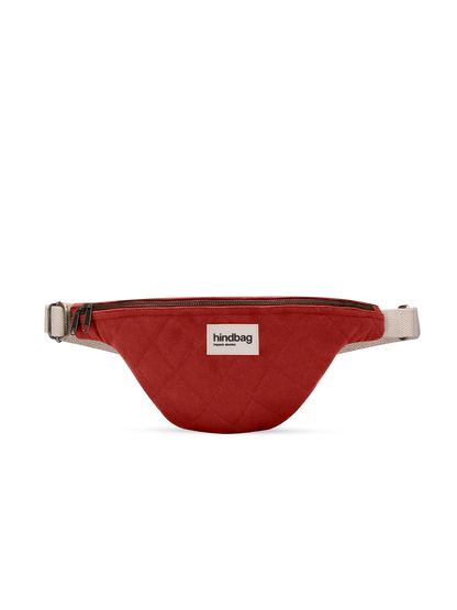 Olivia Terracotta Quilted Belt Bag