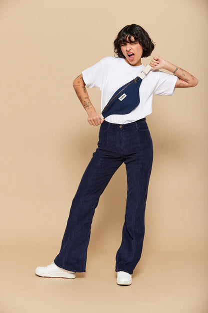 Olivia Navy fanny pack