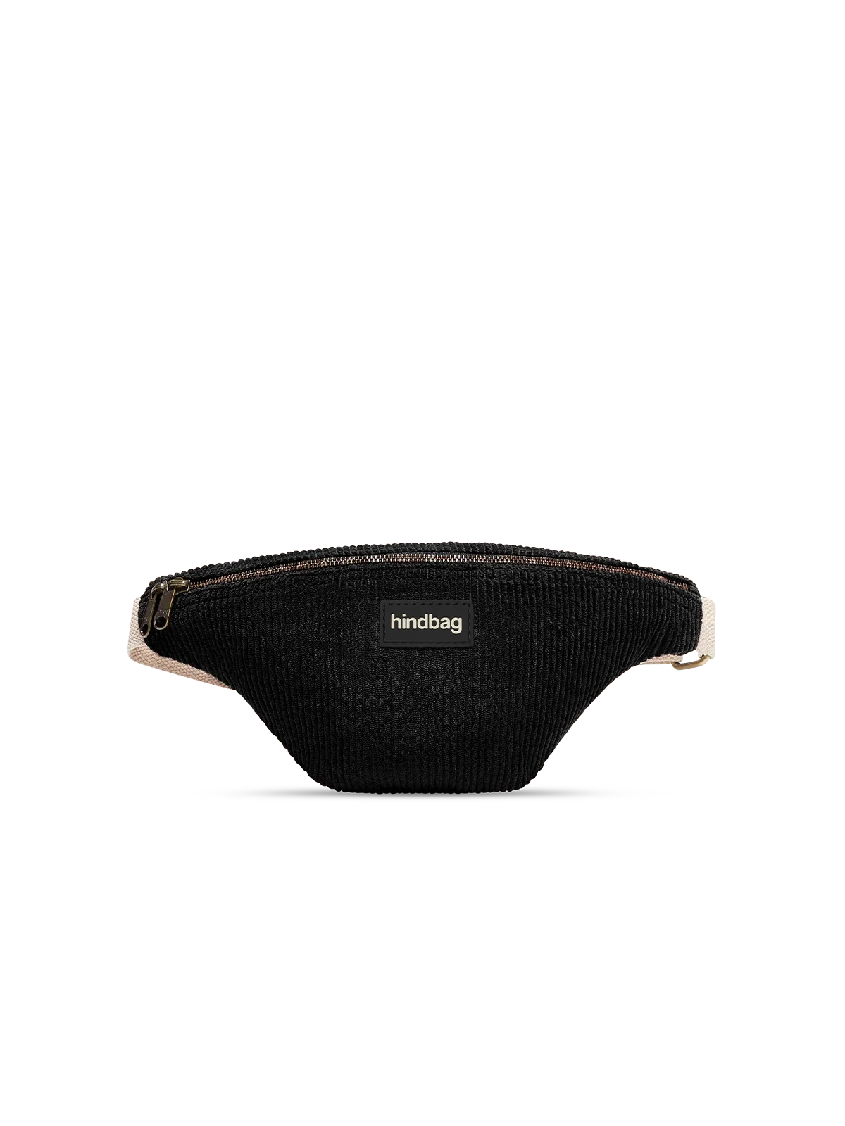 Olivia black corduroy Bum bag