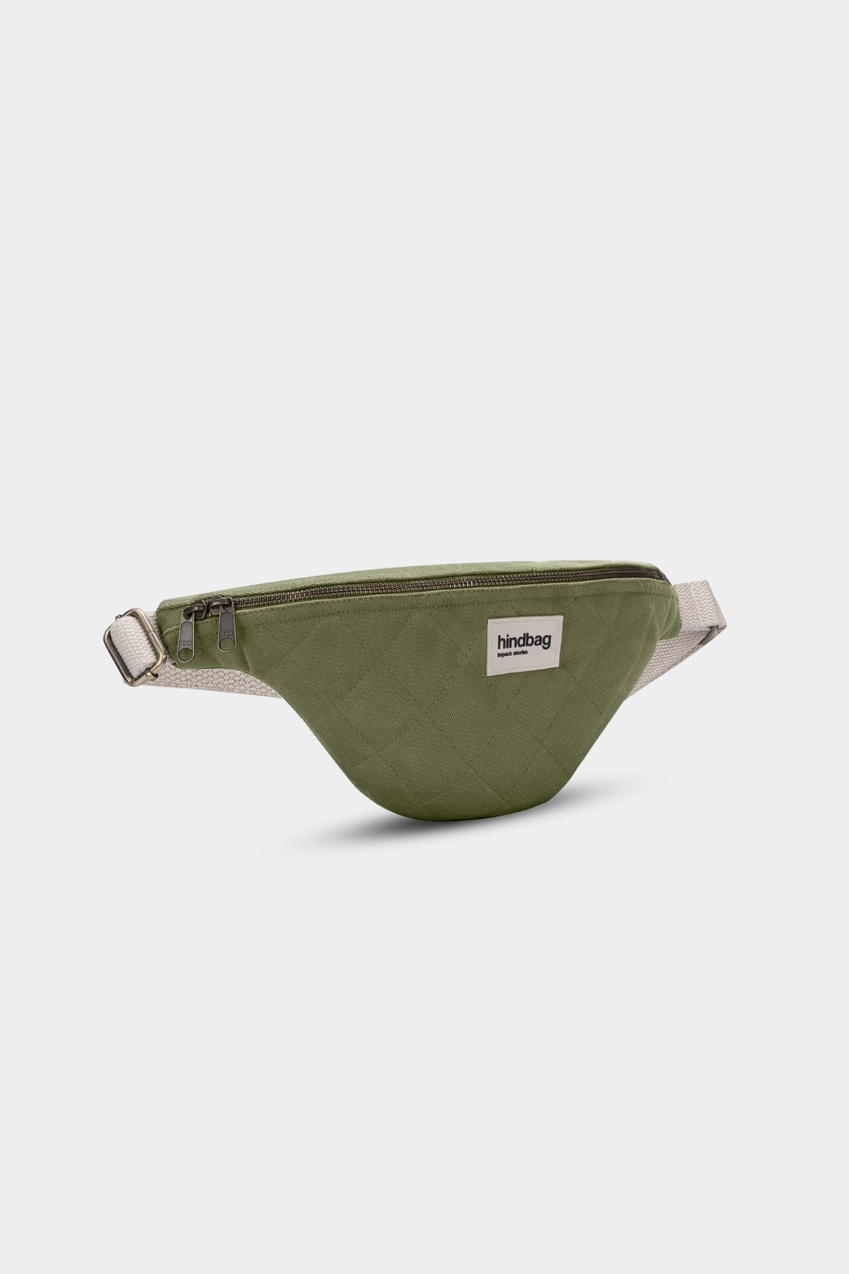 Olivia Olive Quilted Belt Bag