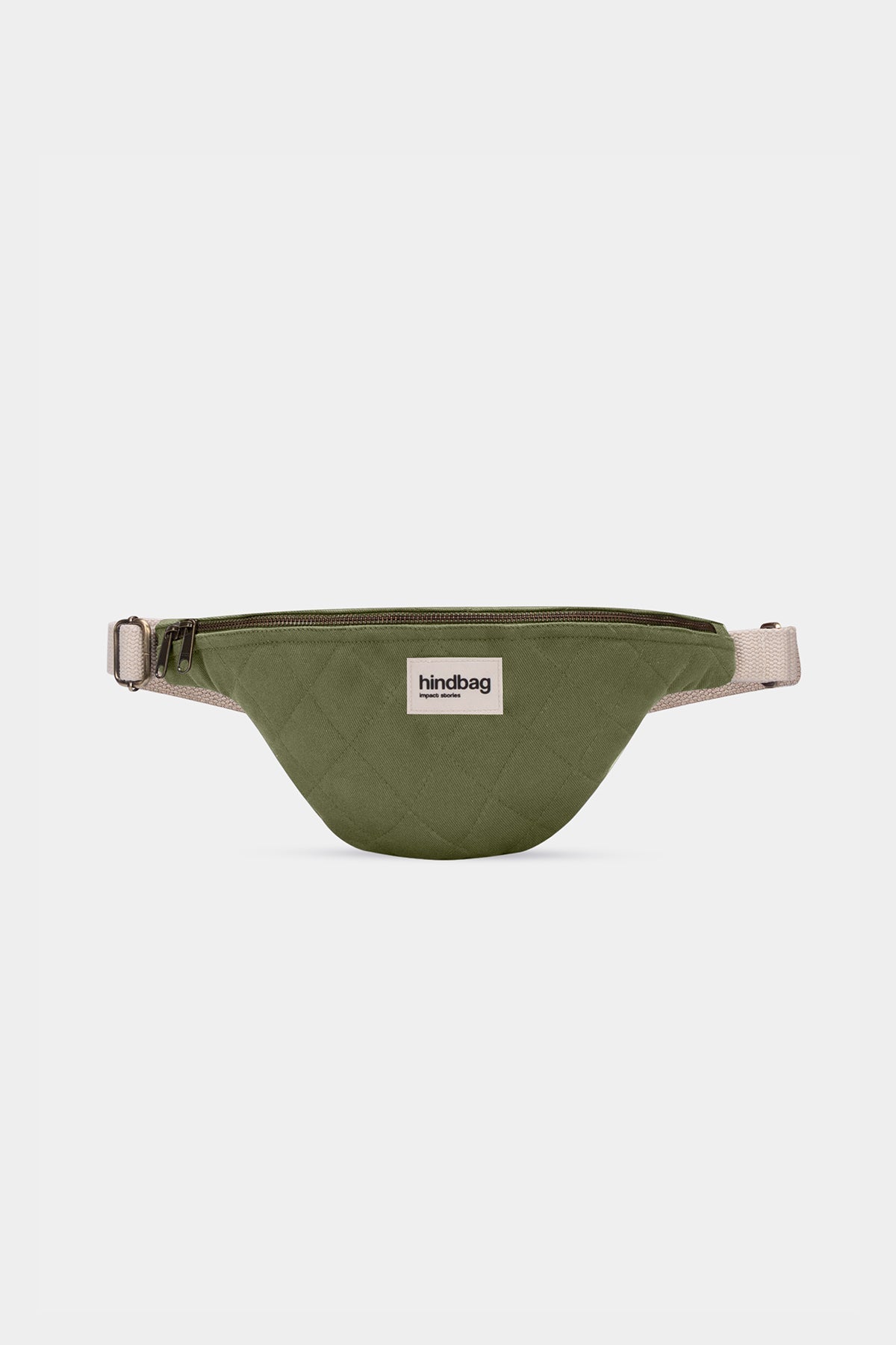 Olivia Olive Quilted Belt Bag