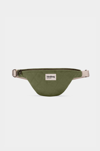 Olivia Olive Quilted Belt Bag