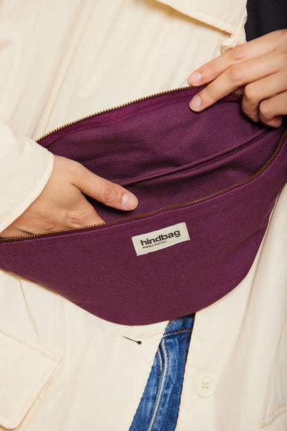 Olivia Prune Banana Bag