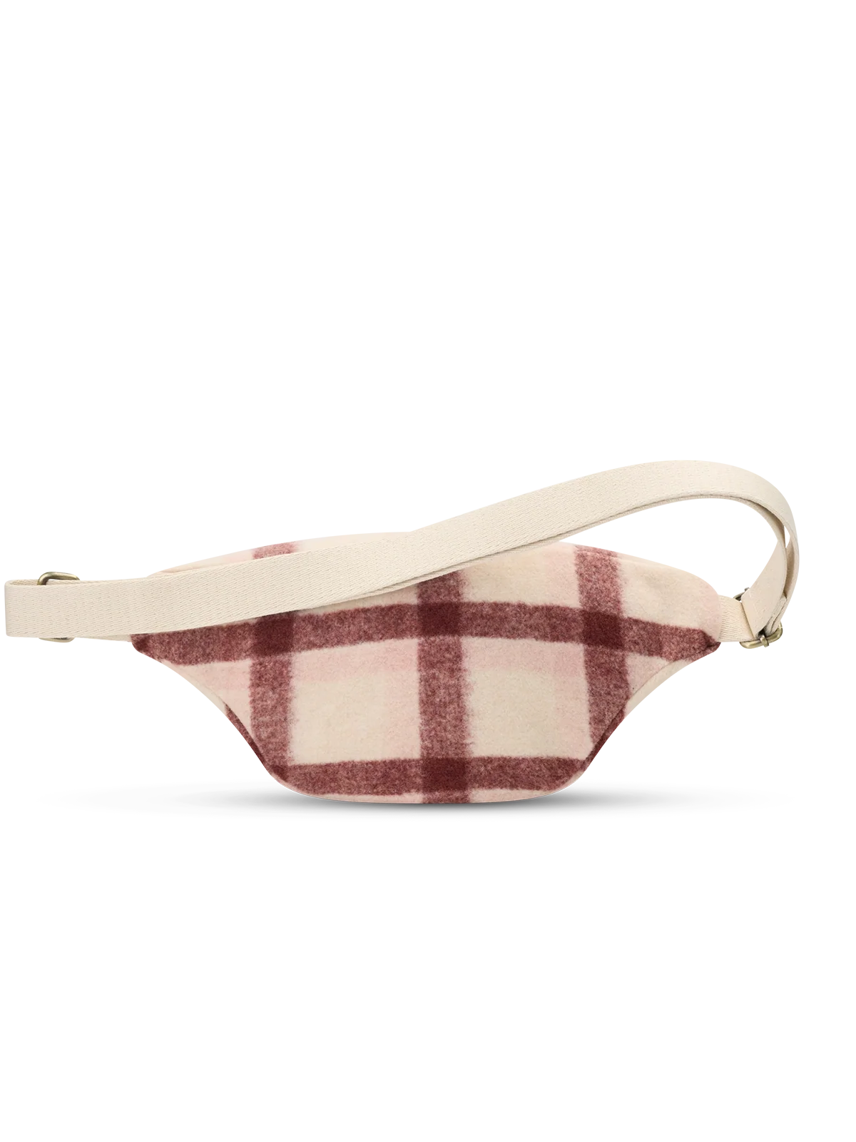 Olivia pink tartan Bum bag