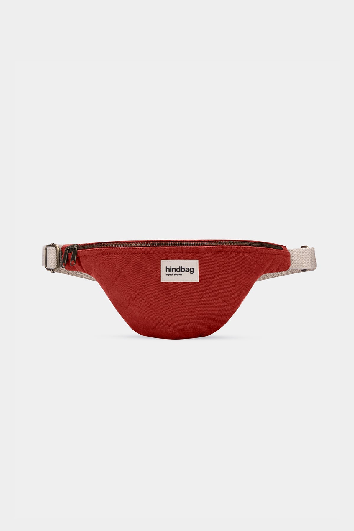 Olivia Terracotta Quilted Belt Bag
