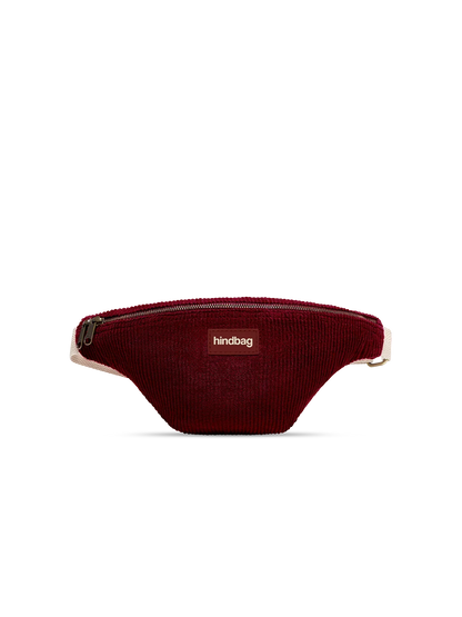 Olivia burgundy corduroy Bum bag