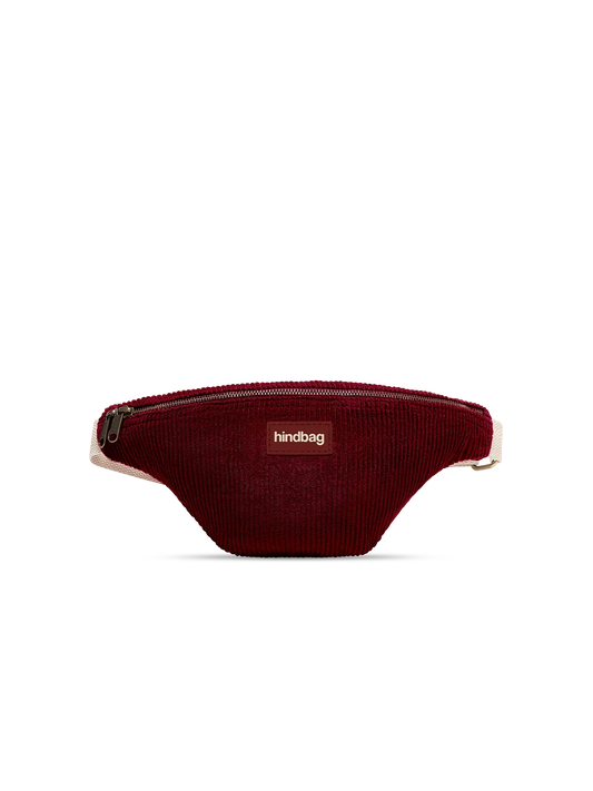 Olivia burgundy corduroy Bum bag