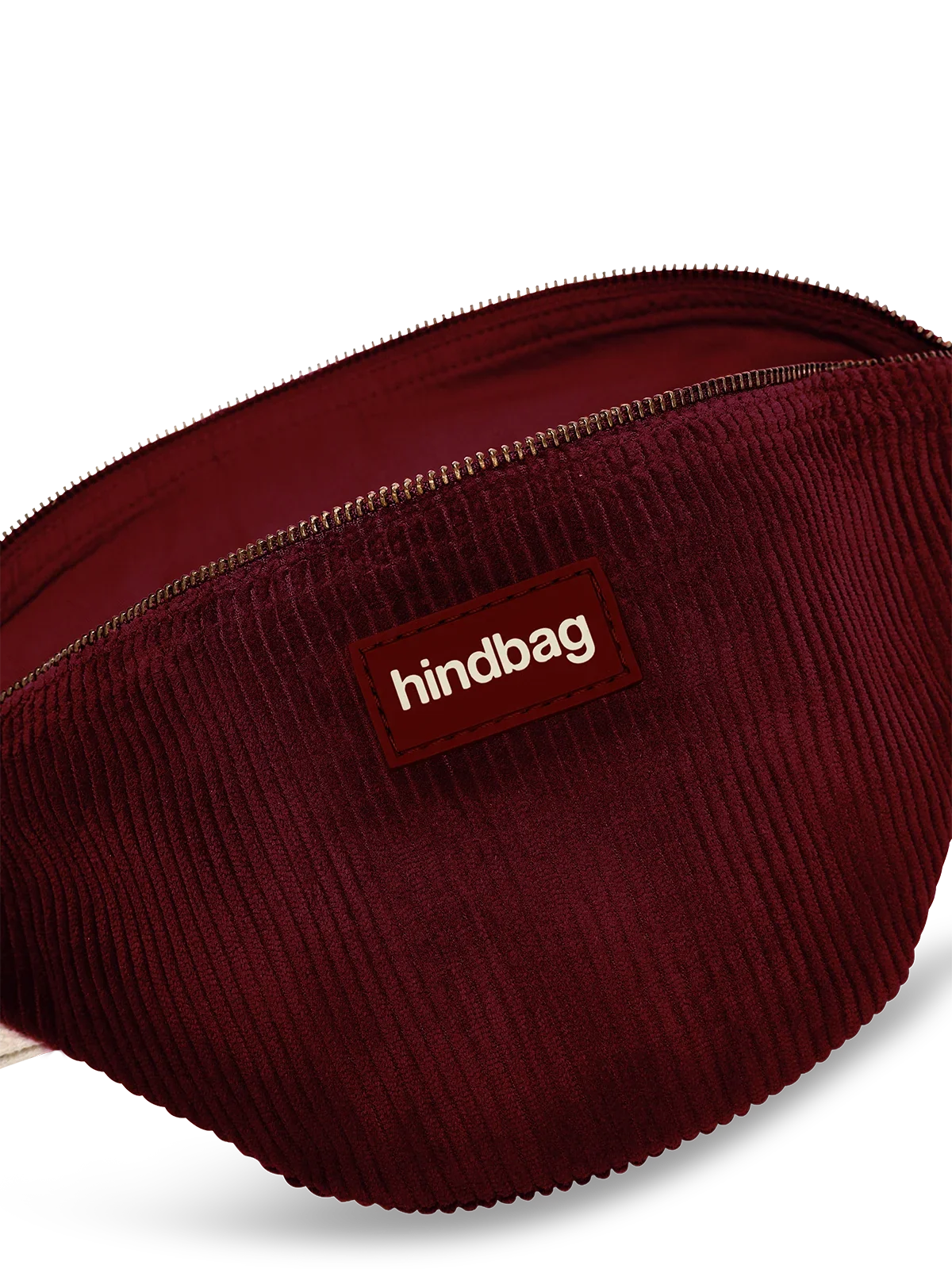 Olivia burgundy corduroy Bum bag