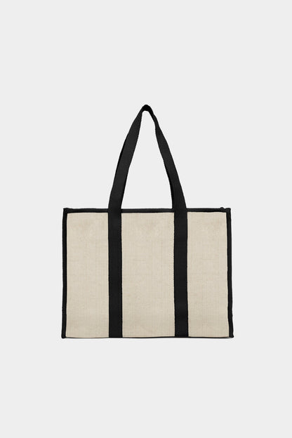 Oscar Jute Tote Bag
