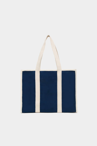 Oscar Navy Tote Bag