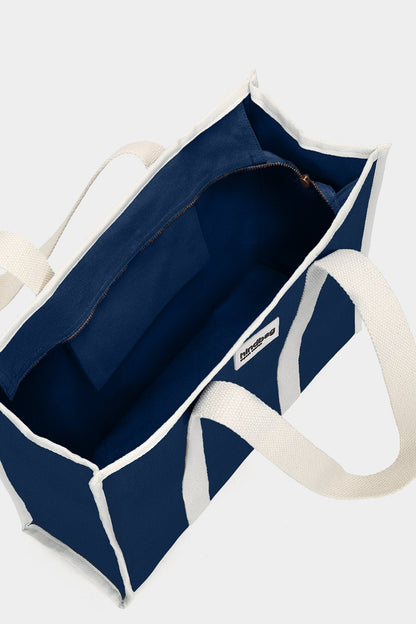 Oscar Navy Tote Bag