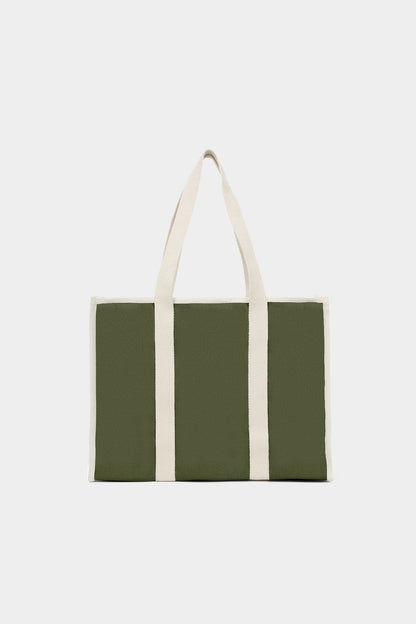 Oscar Olive green Tote Bag