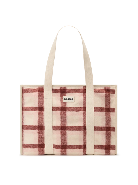 Tote bag Oscar Pink Tartan