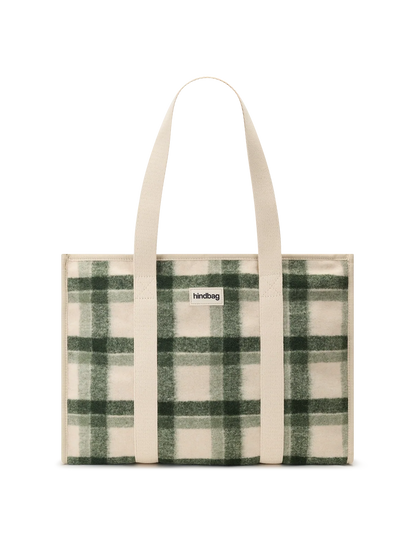 Oscar green tartan Tote Bag