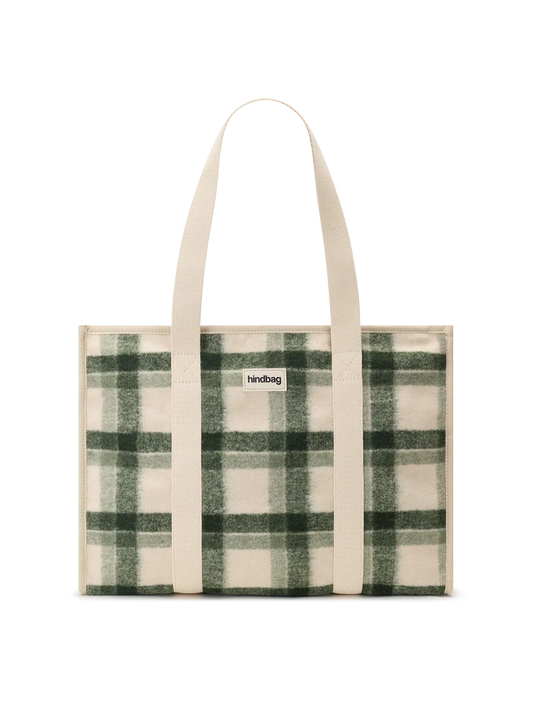 Oscar green tartan Tote Bag