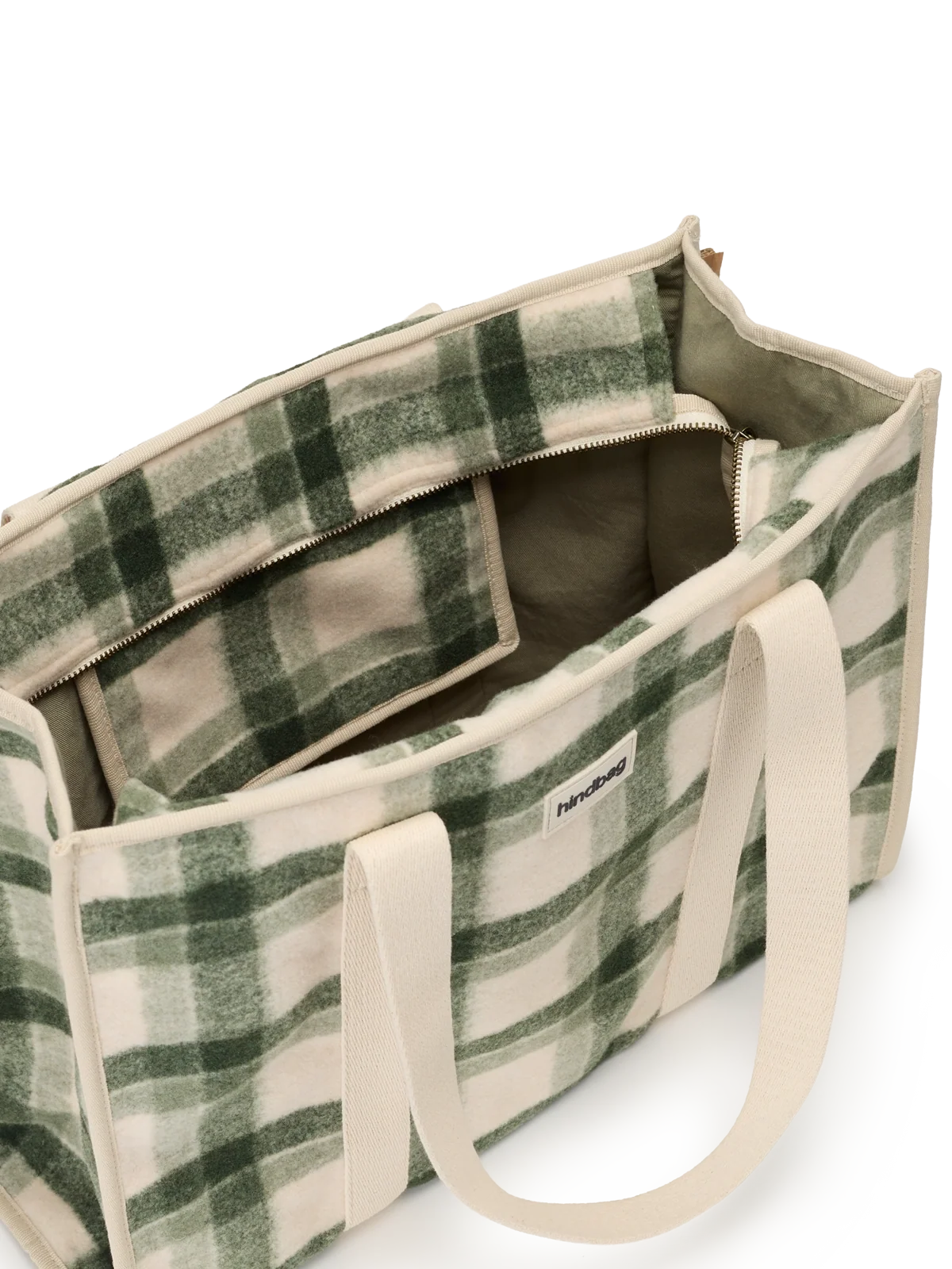 Oscar green tartan Tote Bag