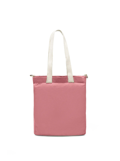 Vertical tote bag Paul Pink blush