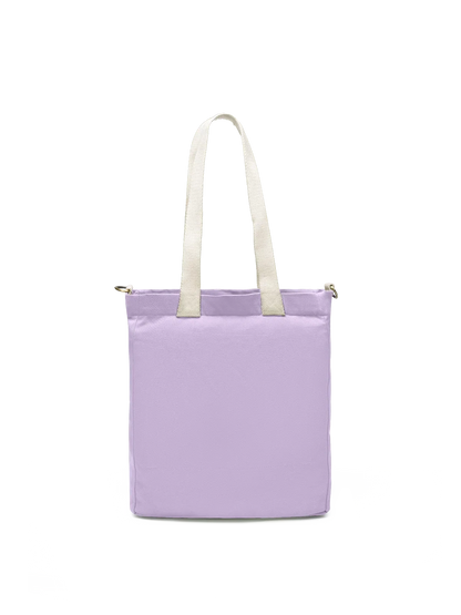 Vertical shopping bag Paul Lilac
