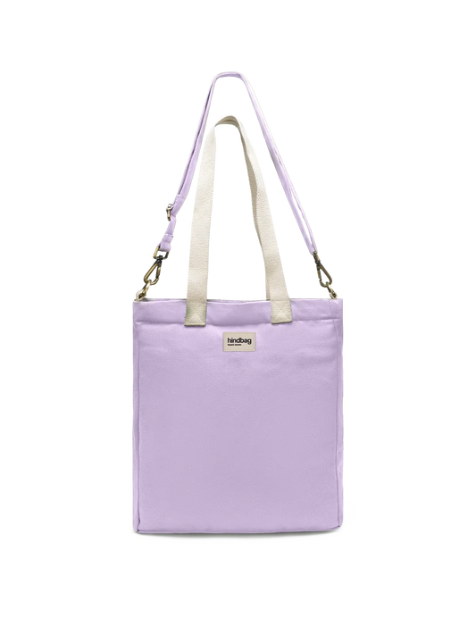 Vertical shopping bag Paul Lilac