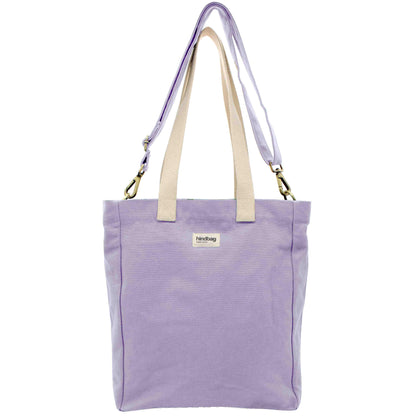 Vertical shopping bag Paul Lilac