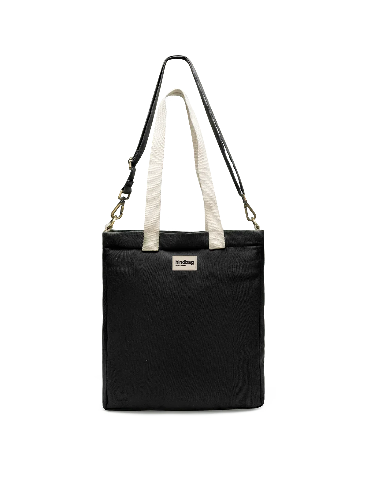 Paul Vertical Tote Bag Black