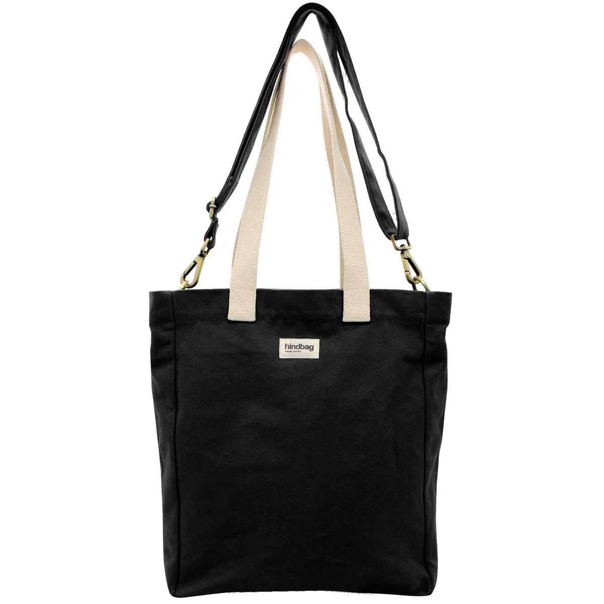 Paul Vertical Tote Bag Black