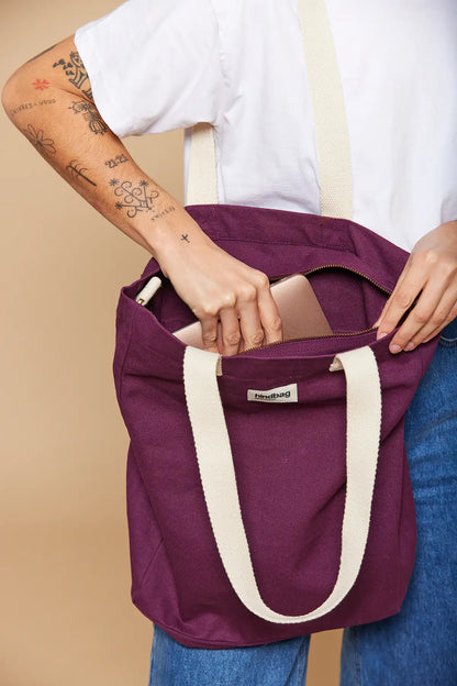 Vertical tote bag Paul Plum