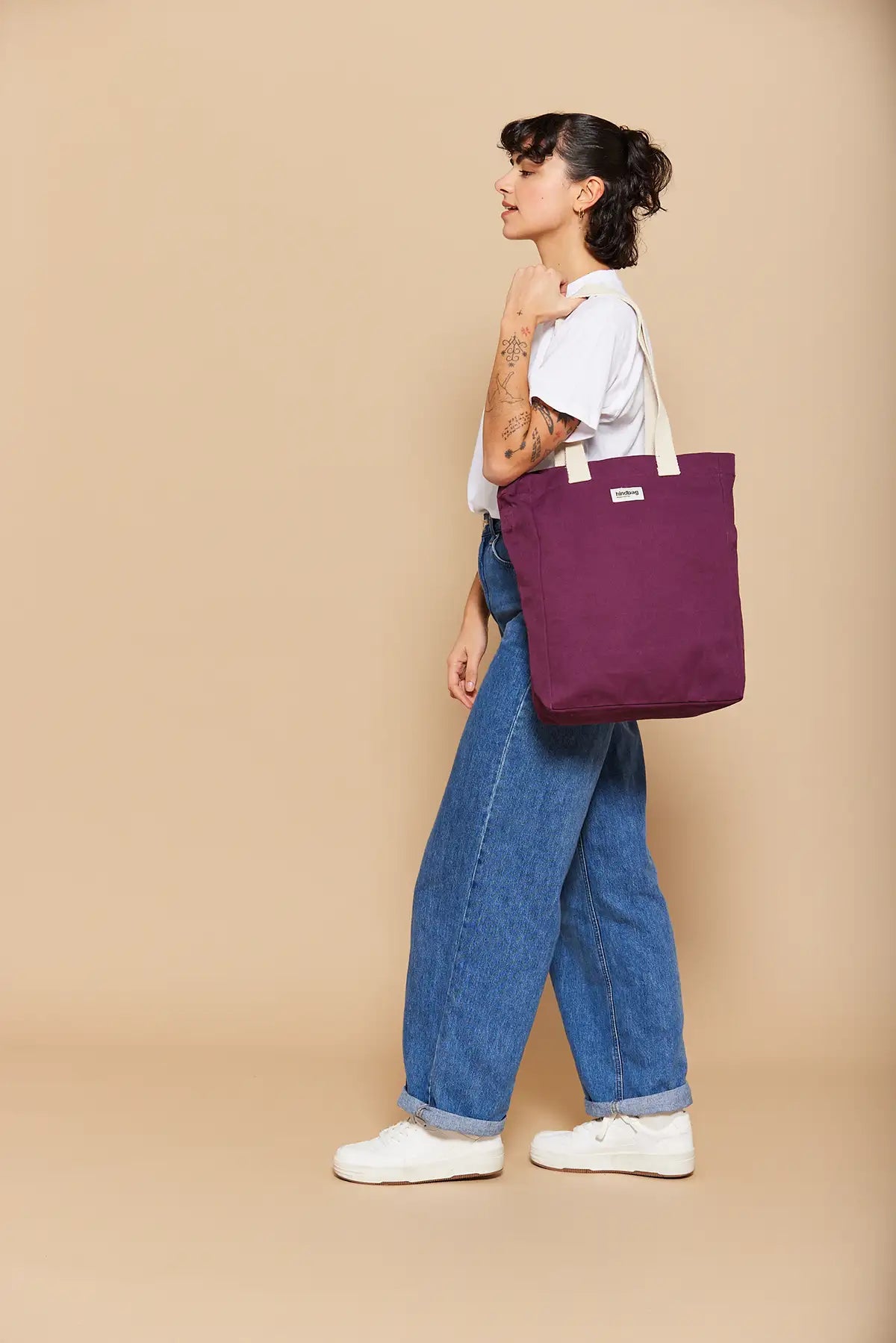 Vertical tote bag Paul Plum