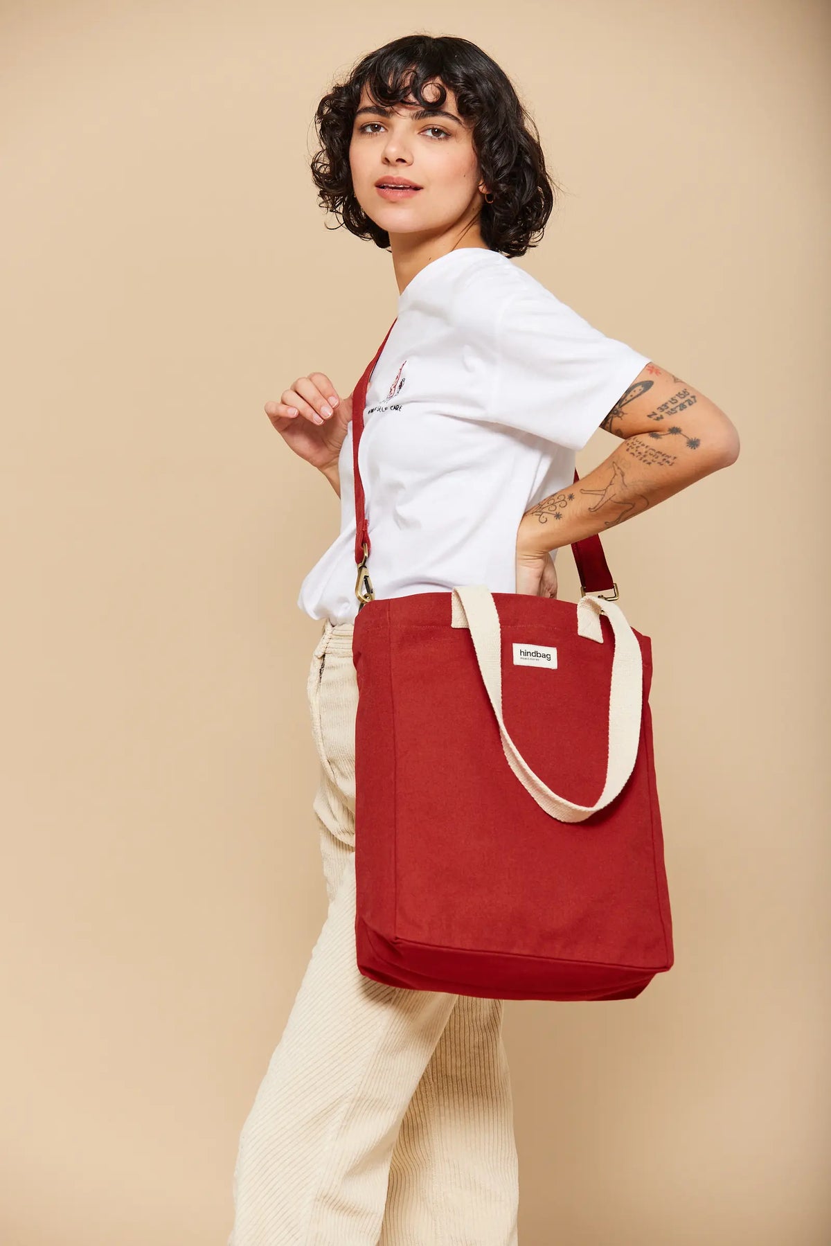 Paul Terracotta Vertical Tote
