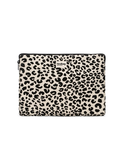 Ava Leopard Off-white computer case