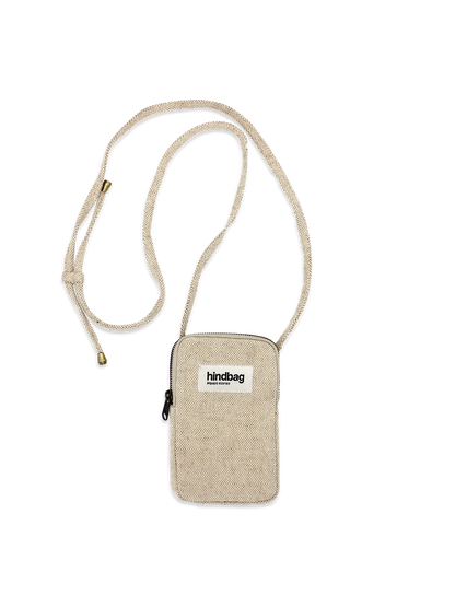 Bill Jute phone pouch