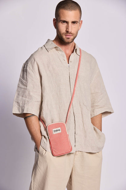 Bill red Stripes Phone case
