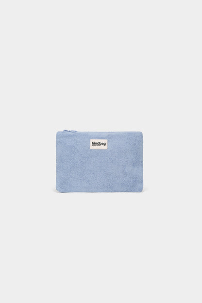 Ema Cloud Blue Terry Pouch