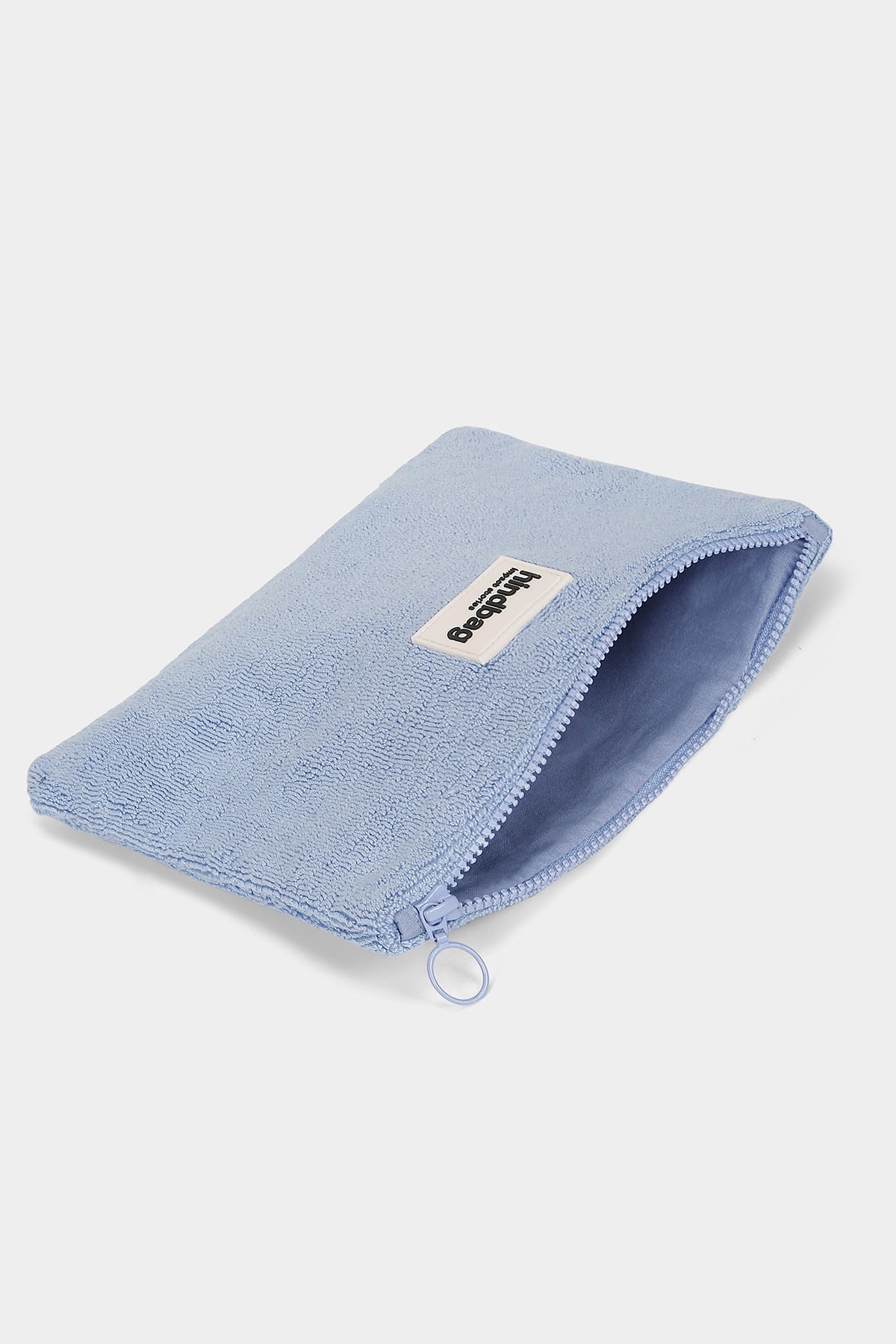 Ema Cloud Blue Terry Pouch