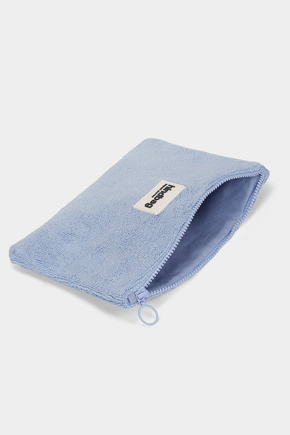 Ema Cloud Blue Terry Pouch