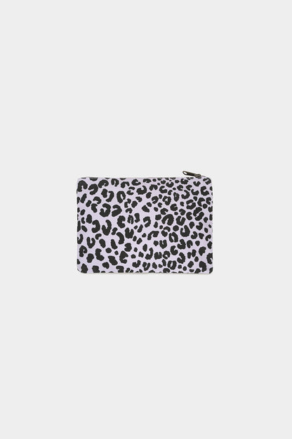 Ema Lilac Leopard Pouch