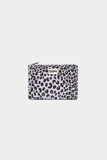 Ema Lilac Leopard Pouch