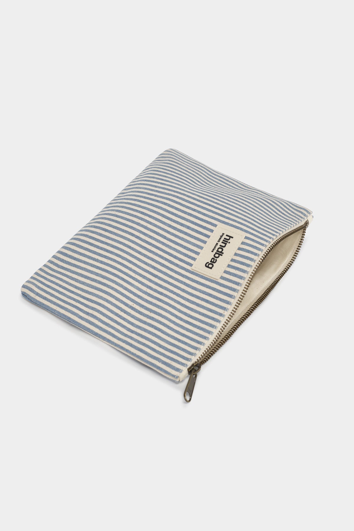 Ema Blue Stripes Pouch