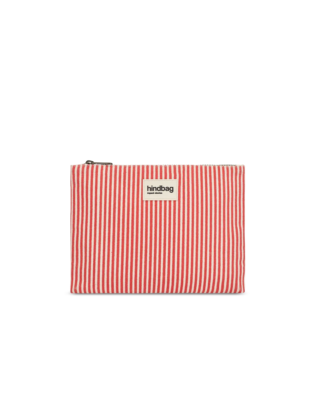 Ema Red Stripes Pouch