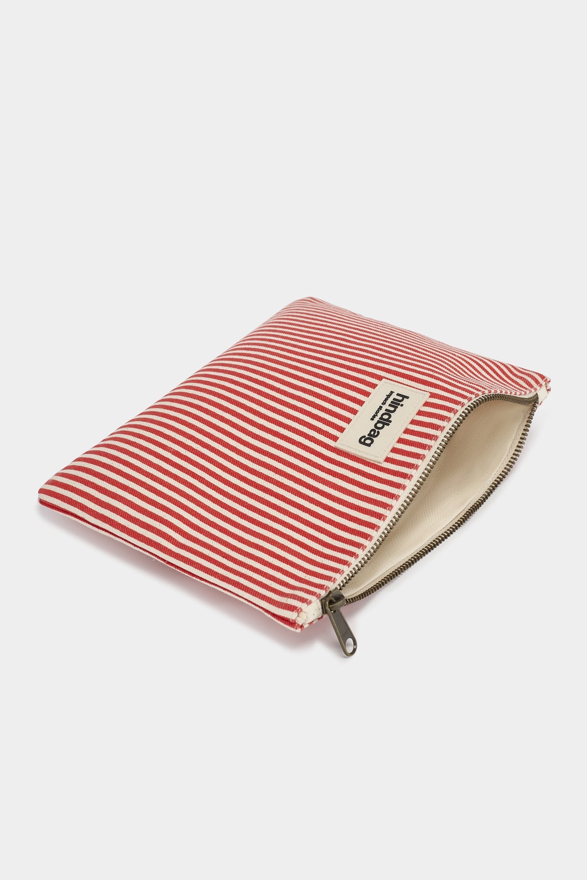 Ema Red Stripes Pouch