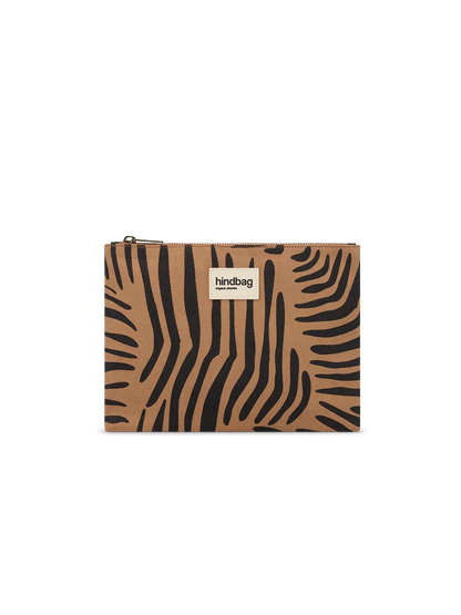 Ema Zebra Cinnamon Pouch
