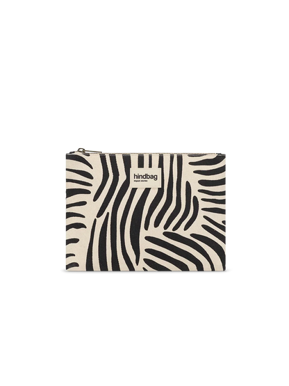 Ema Zebra Cream Pouch