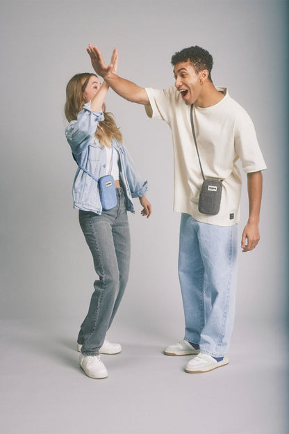 Bill Denim Blue Phone Pouch