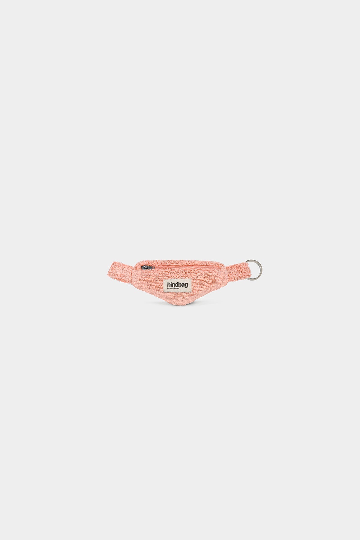 Côme Terry Fanny pack Keychain Coral Pink