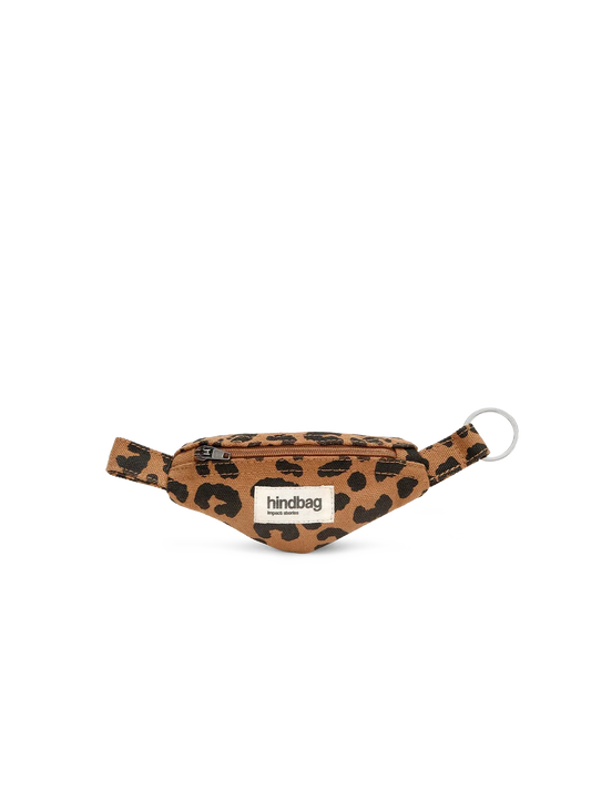 Côme Leopard Cinnamon Fanny-pack Keychain