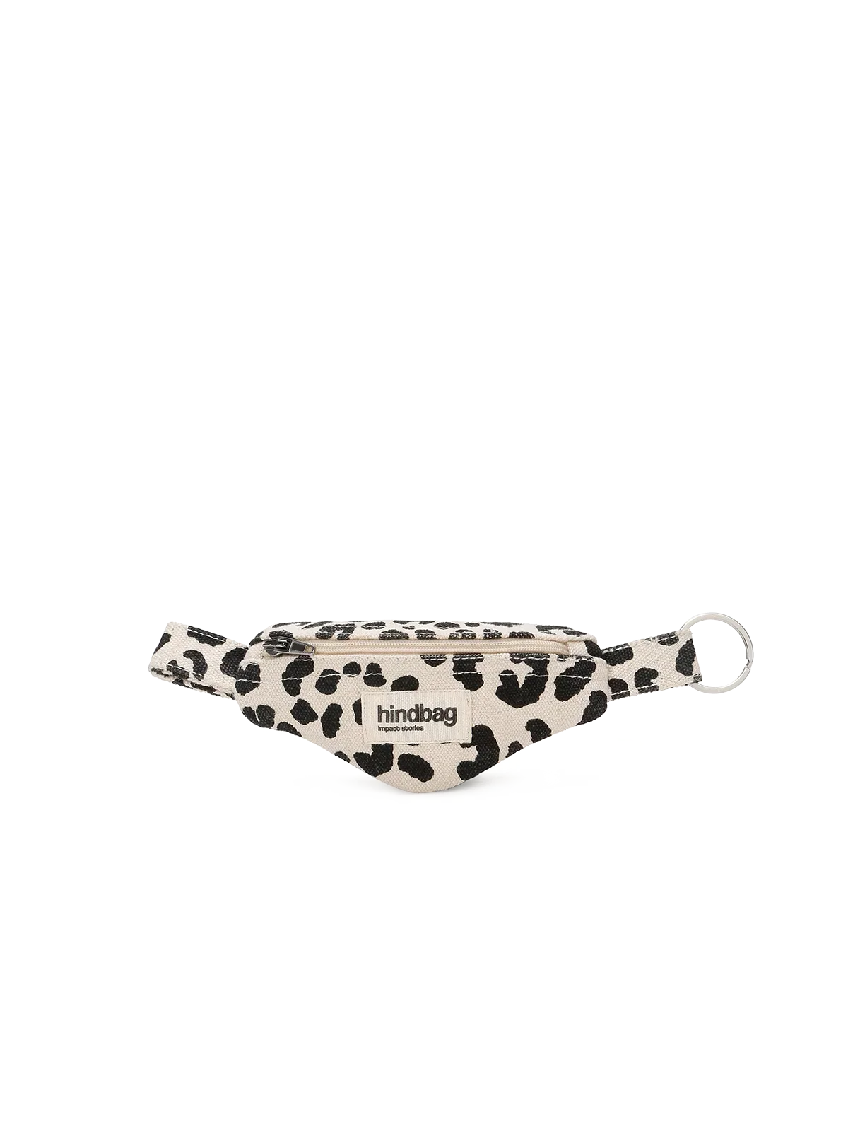 Côme Leopard Off-white Fanny-pack Keychain